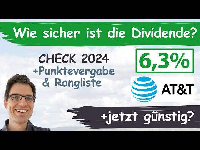 AT&T Aktienanalyse 2024: Wie sicher ist die Dividende? (+günstig bewertet?)