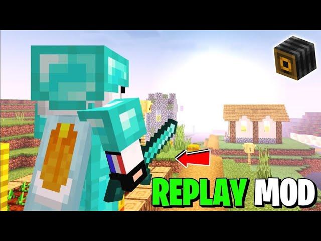 Minecraft best replay and cinamatic mod for Minecraft PE 1.21