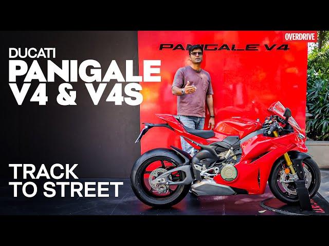 Ducati Panigale V4 & V4 S | Design, Features And More | Walkaround | OVERDRIVE