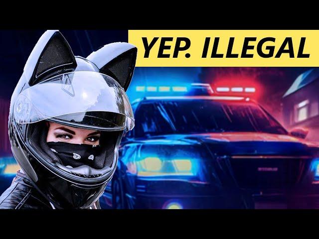 Top 7 Illegal Motorcycle Mods that people do anyways