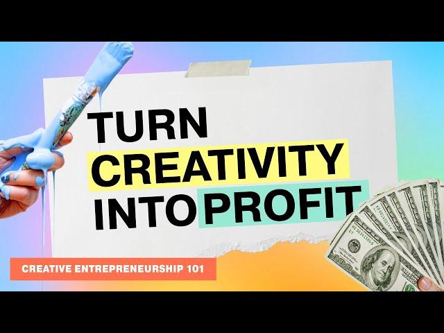 What is Creative Entrepreneurship? - (How to do what you love and be your own boss)