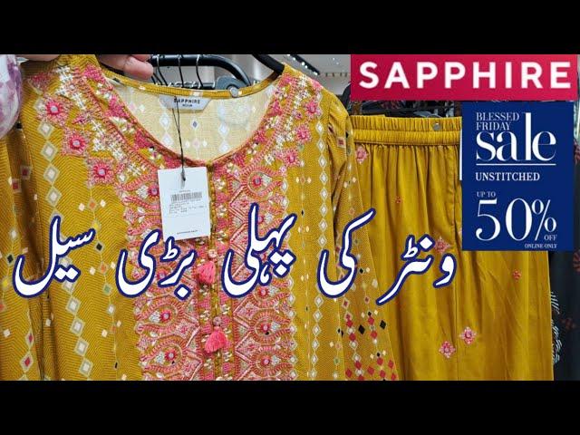 Sapphire Winter Sale 30% Flat OFF | Sapphire New Pret On Sale