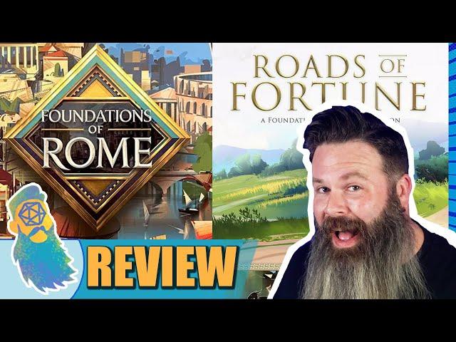 My Favorite Game of ALL TIME! Foundations of Rome with Roads of Fortune Expansion Review