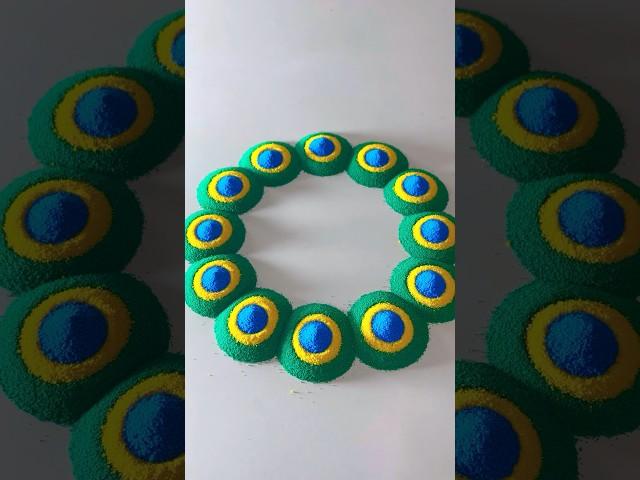 Rangoli designs for beginners #rangoli#rangolidesigns#rangoliforbeginners#shorts#diwalirangoli