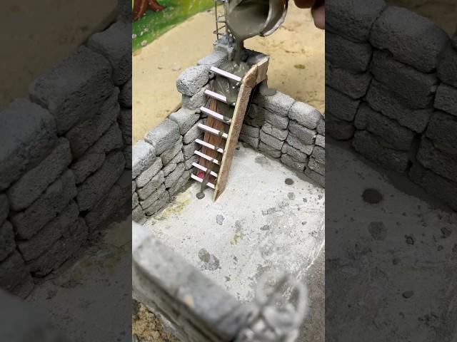 [AMAZING] How to Easily Build a Two Story House Using Mini Bricks  #7day #craft #satisfying #diy