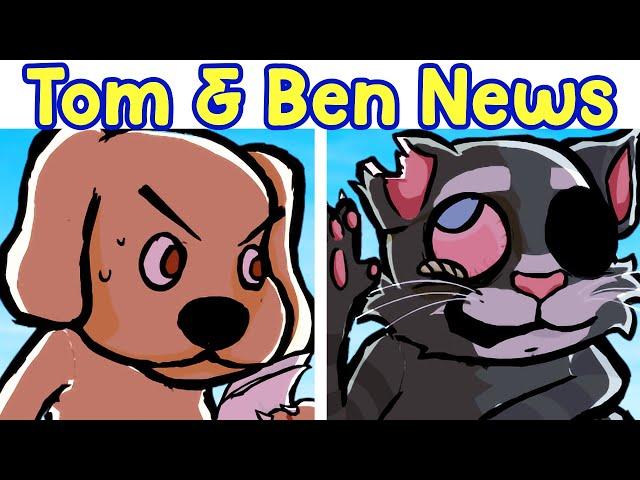 FNF UNTITLED TALKING TOM AND BEN NEWS (Tom Becomes Sentient)