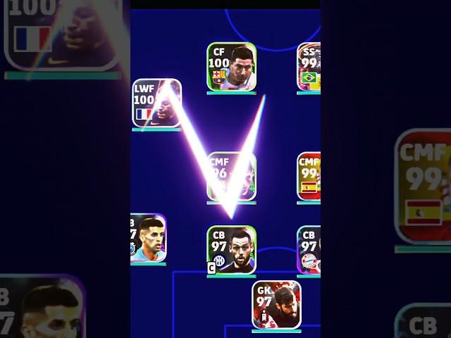 New Best formation for quick counter  - #shorts #efootball #pes #pes2021