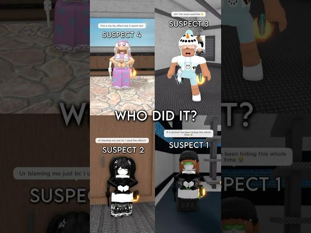 Who did it? PT.3 #roblox #mm2 #robloxedit #robloxmm2 #murdermystery2 #murdermystery #roblox #shorts