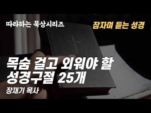 (따라하는 묵상시리즈) 65 목숨걸고 외워야 할 성경구절 / 장재기 목사