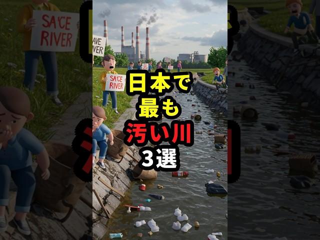 日本で最も汚い川3選 #都市伝説