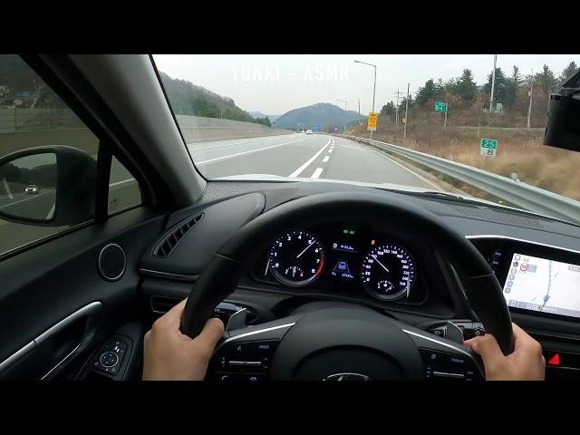 2020 Hyundai Sonata 2.0L Lpi base model , zero to 100km/h POV Pure sound Gopro ASMR