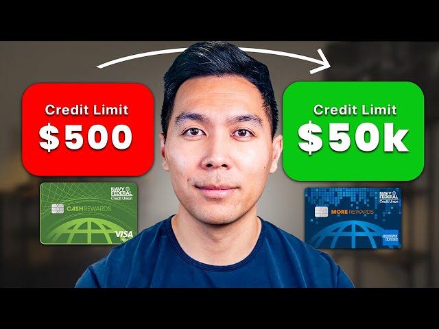 How To Get MASSIVE Credit Limits With NAVY FEDERAL CREDIT UNION