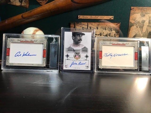 $100 Budget 10 Hall of Fame Autographed Baseball Cards