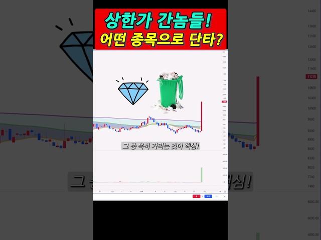 상한가 종목 다음날 단타는 어떤 종목으로 선별?  #코세스 #덴티스
