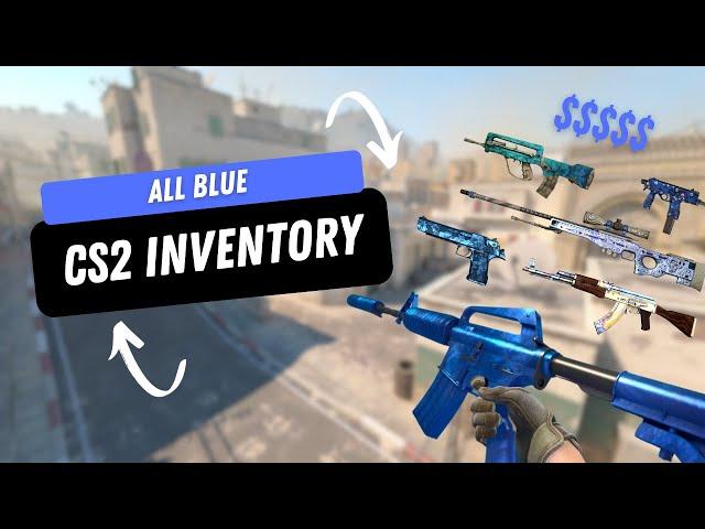 Full BLUE CS2 & CS:GO Loadout (Cheap, Budget and Expensive)