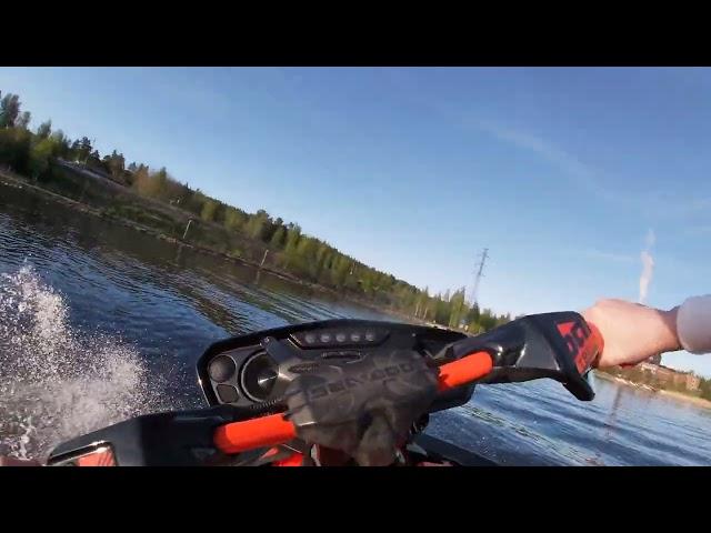 Jyväskylän Alfa Rentals Sea-Doo Spark Trixx Drone Video 2022.