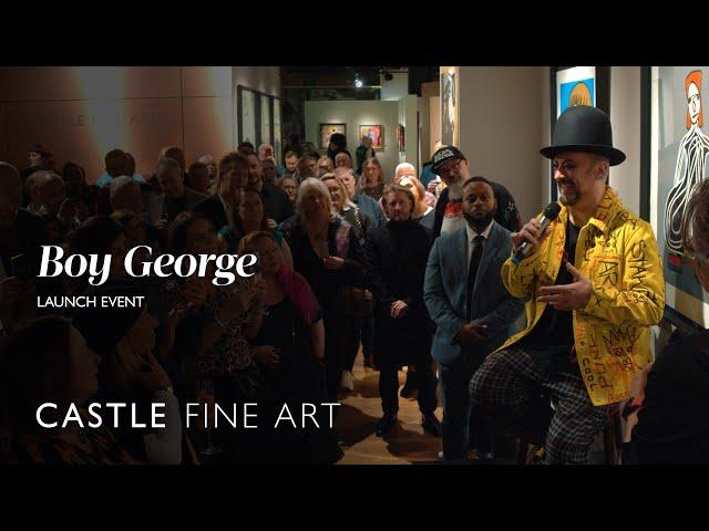 Boy George | Launch Event at Castle Fine Art