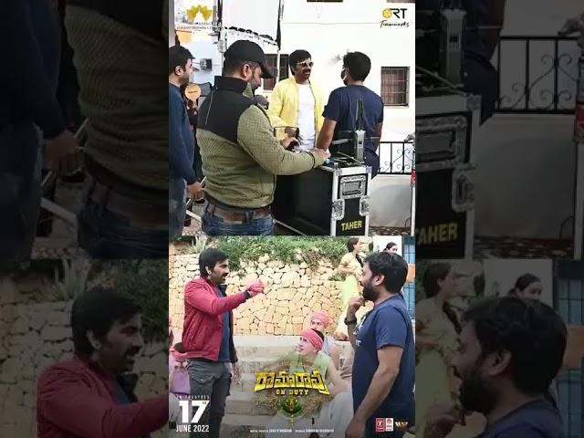 BulBul Tarang - Making ️ | Ramarao On Duty | Ravi Teja, Rajisha | Sid Sriram |Sam CS|Sarath Mandava