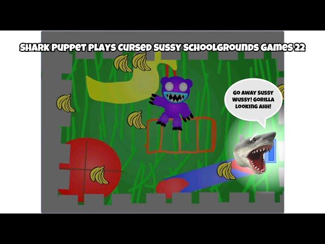 SB Movie: Shark Puppet plays Cursed Sussy Schoolgrounds Games 22!