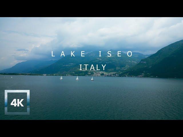 Iseo Lake ITALY | Italian Lake Tour: Most Beautiful Lakes in Italy - Cinematic 4K Drone Shot