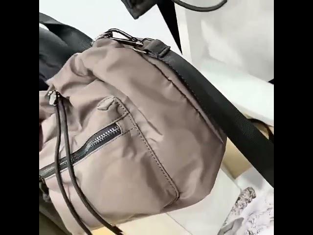 휴대용 여성 크로스백 방수 나일론 천 토트백 캐주얼 숄더백 #bag #casualbag #fashion #가방 #backpack