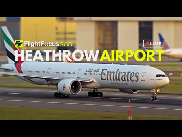 Heathrow Airport Live - Thursday 10th October 2024