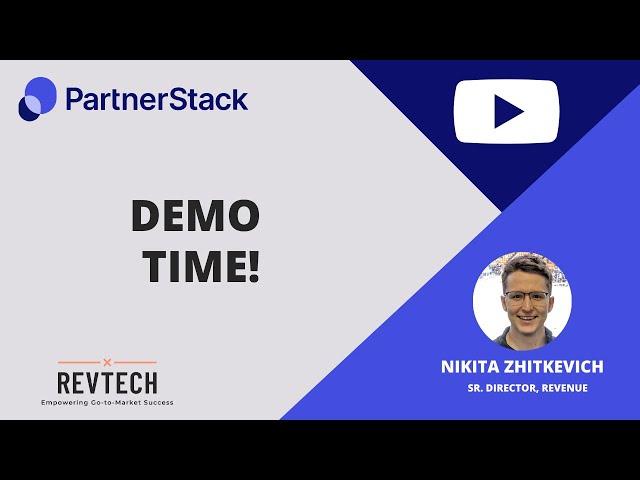 PartnerStack Demo: Redefine how your manage your partner program