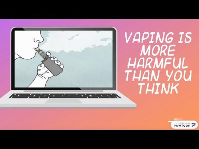 Vaping is more harmful than you think