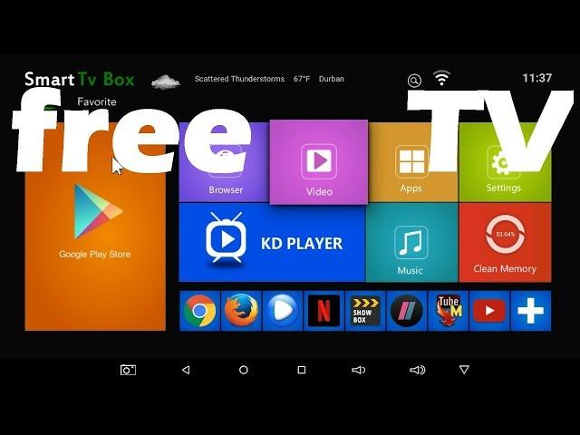 X96 Android Smart Tv Box & All The Free Tv apps that work best, H96, v88, mqx, t95n,