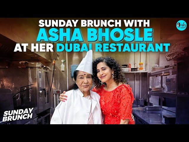 Inside Asha Bhosle's Dubai Restaurant ft Kamiya Jani | Sunday Brunch Ep 138 | Curly Tales