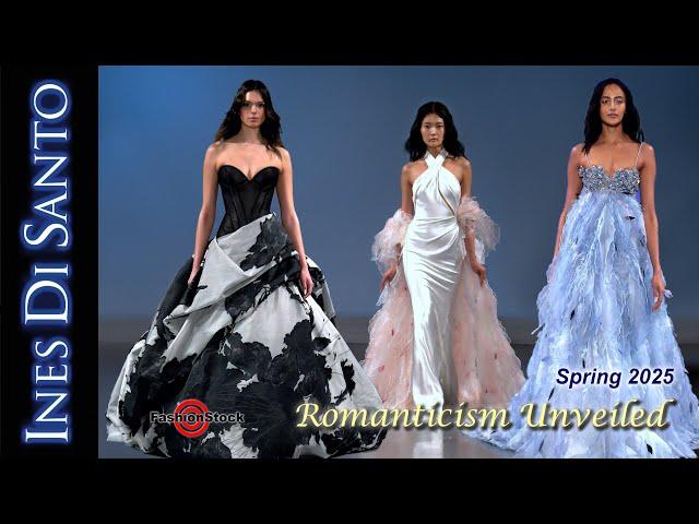 INES DI SANTO Spring 2025 | Bridal Runway Fashion Show - NYBFW  | Wedding Gowns - 4K Multi-Camera