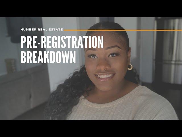 1. HUMBER COLLEGE REAL ESTATE Salesperson Program Breakdown ~ 2020