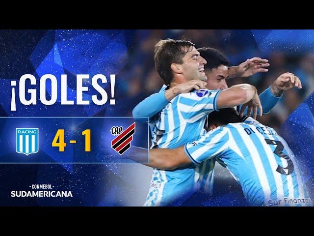 GOLES | RACING vs. ATHLETICO PR | CUARTOS DE FINAL | CONMEBOL SUDAMERICANA 2024