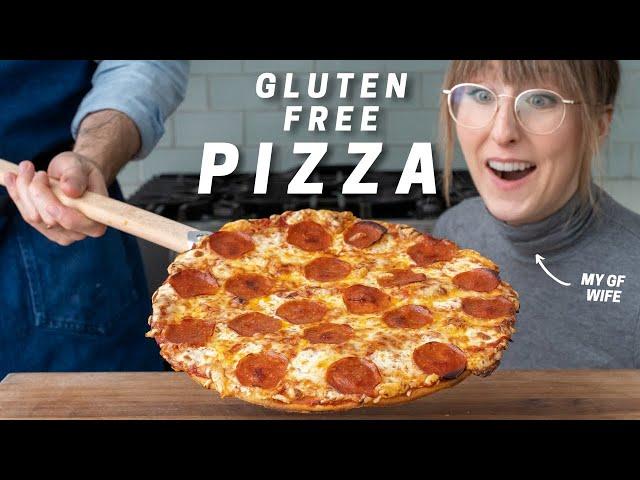 MY WIFE’S FAVORITE PIZZA RECIPE (Homemade Thin Crust Gluten Free Pizza)