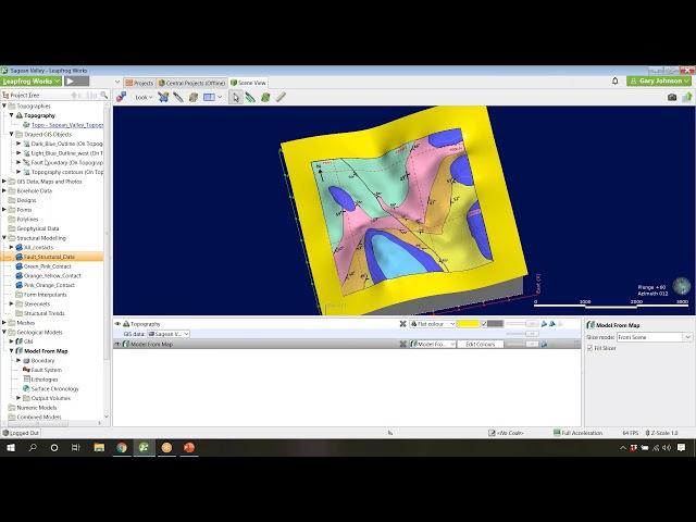 Leapfrog Works Best Practice: Building a 3D Model from a Geologic Map