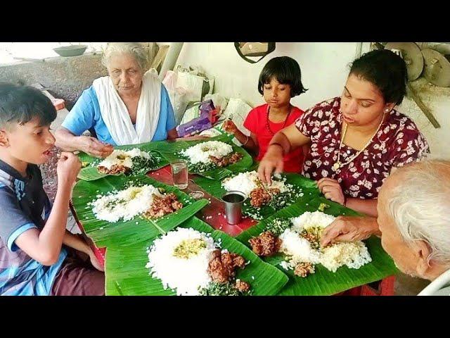 നാടൻ കോഴിയിറച്ചി വരട്ടിയതും ഉച്ചയൂണ് വിശേഷങ്ങളും 