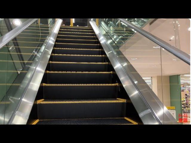 【日立】4X エスカレーター　アピタ各務原店  4X escalator Apita Kagamihara shopping store Gifu Japan