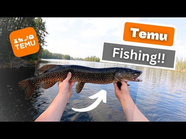 Catching BIG AGGRESSIVE Pike with TEMU Fishing Lures!! (Northern Ontario Fishing) Part 2