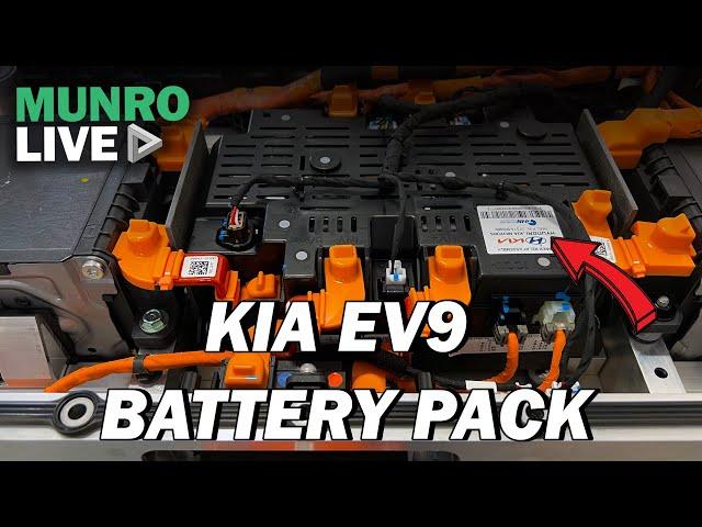 Inside the Kia EV9: Full Battery Pack Teardown