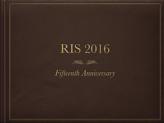 RIS Fifteenth Anniversary Guest List Unveiled