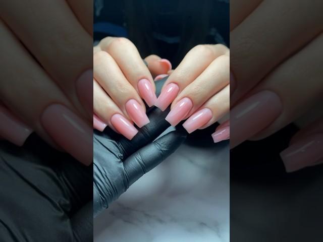 Наращивание ногтей #manicure #ногти #маникюргель #гельлак