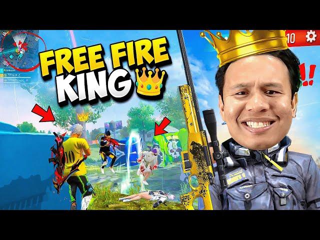 King in Free Fire  Start to End Crown on My Head  Tonde Gamer