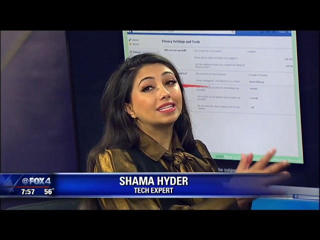 Shama Hyder helps with online data concerns