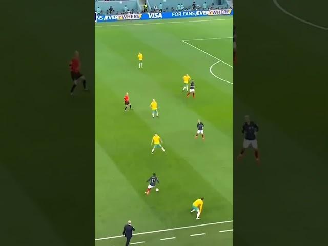 #dembele  having #fun  at the World Cup 