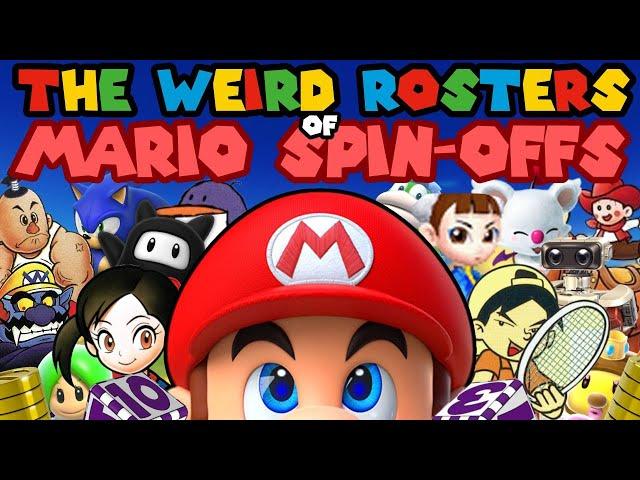 The Weird Rosters of Mario Spin-Offs