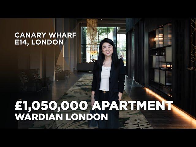 Inside a £1,050,000 luxury apartment in Wardian London | Full property tour