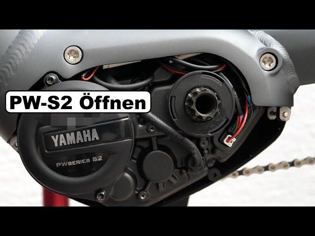 Yamaha PW-S2 - Open - Remove cover - Tuning