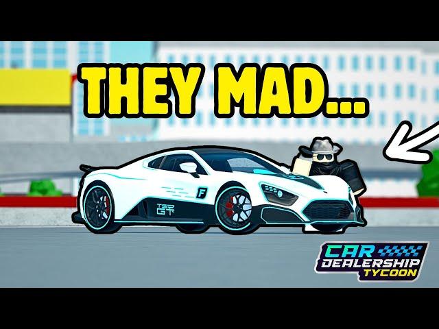 People Got MAD! Car Dealership Tycoon Situation #cardealershiptycoon #roblox