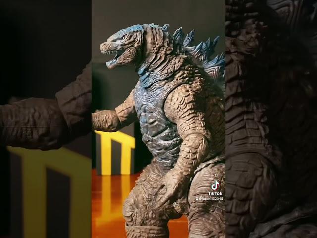 Godzilla trying to relieve stress for minus one #monstermovies #actionfigures #godzillla #toho￼