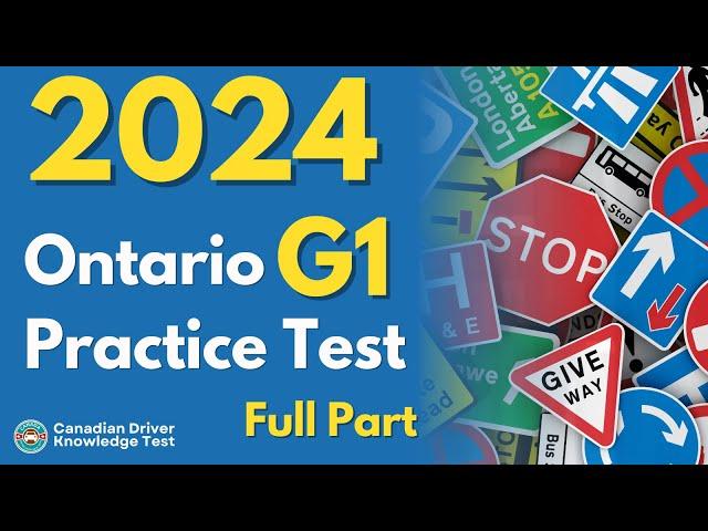 Ontario G1 Practice Test